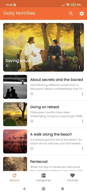 Daily Homilies & Reflections Screenshot 1