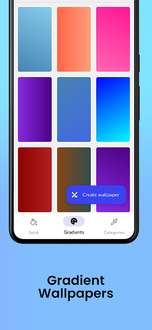 Gradient & Solid Wallpapers Screenshot 3