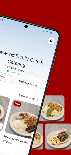 Hollywood Family Cafe Screenshot 1