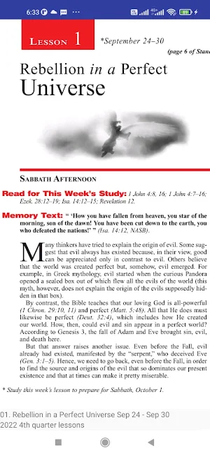 Guide Teacher Sabbath School Screenshot 1