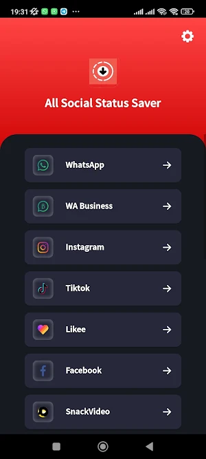 All Social Status Saver Screenshot 0