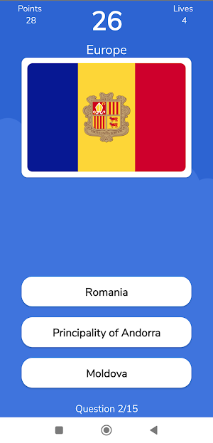 World Flags Quiz Screenshot 1