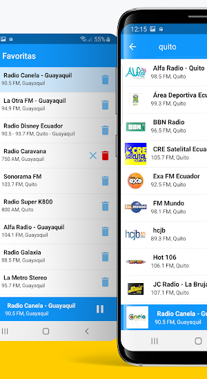 Radio Ecuador FM -  Simple Radio FM App Screenshot 1