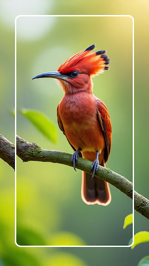 Hoopoe Bird Wallpaper Screenshot 3