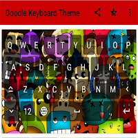 Cool Doodle Keyboard Theme