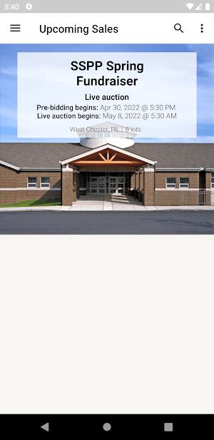 SSPP Bids Screenshot 0