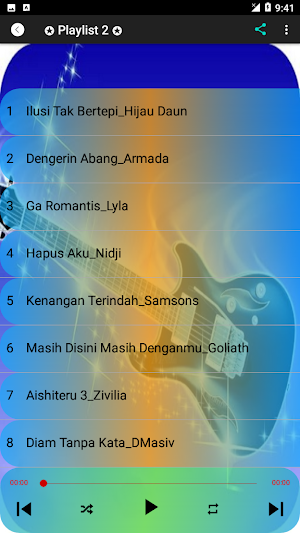 Lagu Band Indonesia Offline Screenshot 1