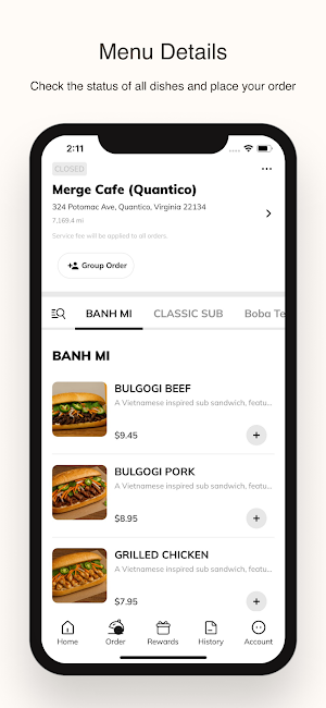 Merge Cafe VA Screenshot 1