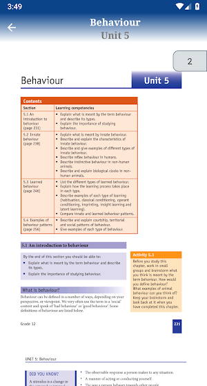 Biology Textbook Grade 12th Screenshot 3