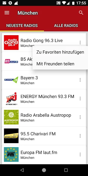 Munich Radio Stations Screenshot 1