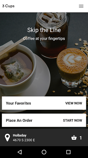 3 Cups Coffee Screenshot 1