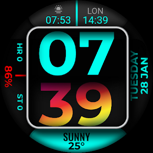 Watch Face FR2 Screenshot 2