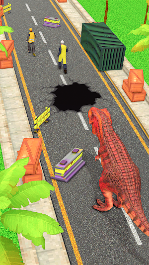 Dinosaur Hole City: Dino Game Screenshot 2