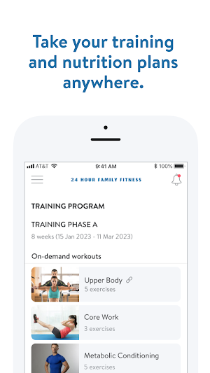 24 Hour Family Fitness Screenshot 2