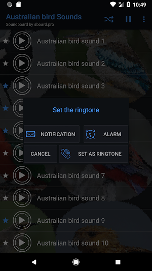 Australian bird Sounds ~ Sboar Screenshot 3