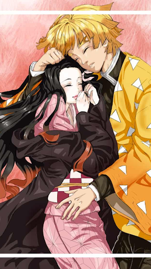 Demon Slayer Couple Wallpaper Screenshot 3