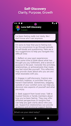 Zen Talk Private Life Coach Screenshot 2