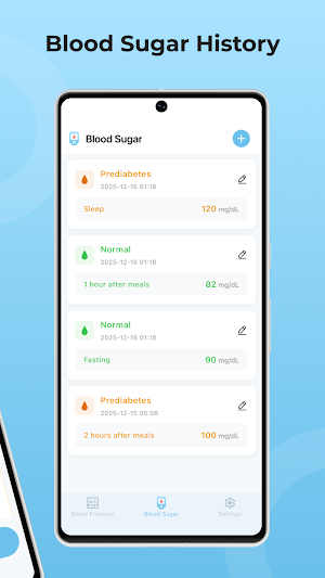 Carevia Log Screenshot 2