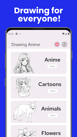 LetsDraw - How to Draw Anime Screenshot 2