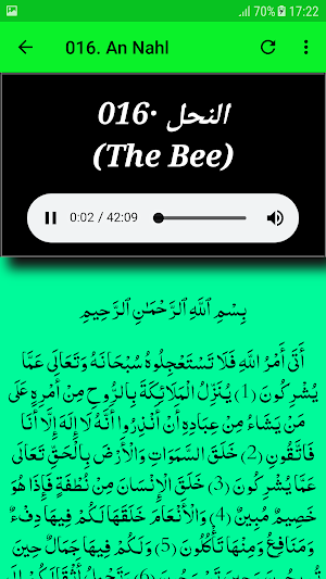 Alzain Mohamed Ahmed Quran MP3 and Reading Offline Screenshot 0