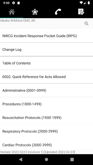 Alaska Wildland EMS Screenshot 2