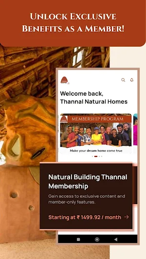Thannal Natural Homes Screenshot 0