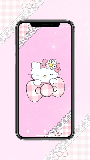 Cute Kitty Wallpaper HD Screenshot 1