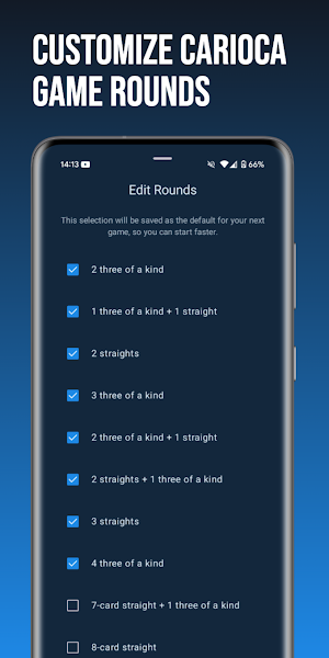 Anotador Carioca Scorekeeper Screenshot 2