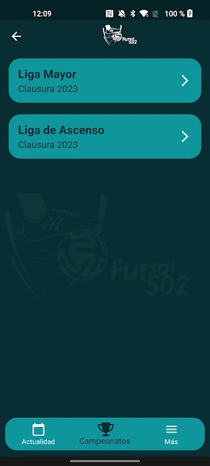Futsal502 Screenshot 3