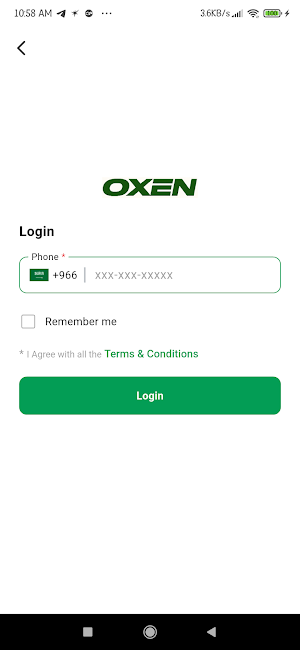 OXEN Shipper Screenshot 0