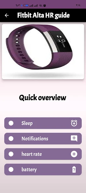 Fitbit Alta HR guide Screenshot 0