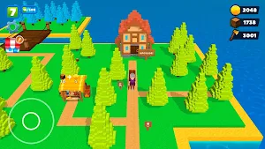Island Craft Block World Build Screenshot 0