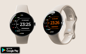 Digital Fnx371 Watch Face Screenshot 1