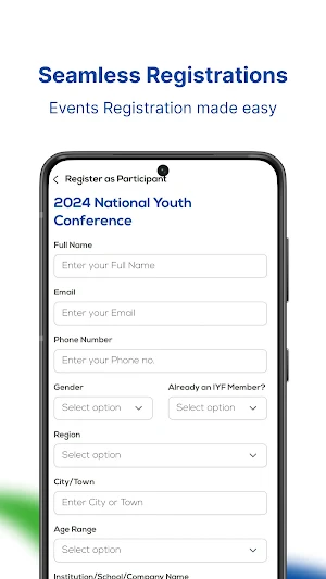 IYF Connect Screenshot 2