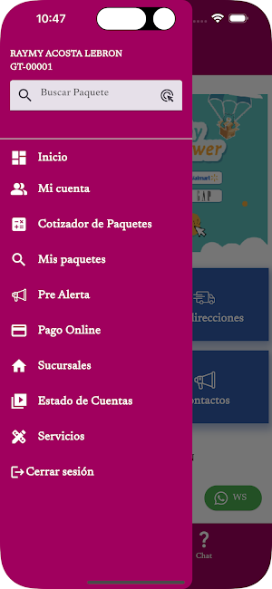 Glotrans Courier Screenshot 0