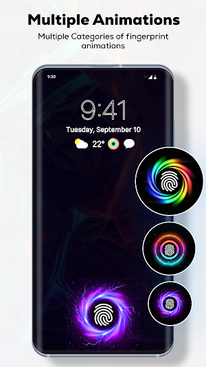 Fingerprint Live Animation App Screenshot 1