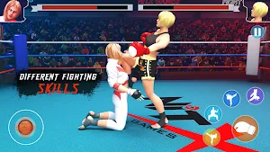 Girls Wrestling Game 2023 3D Screenshot 3