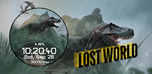 Lost World Animated Watch Face Screenshot 0