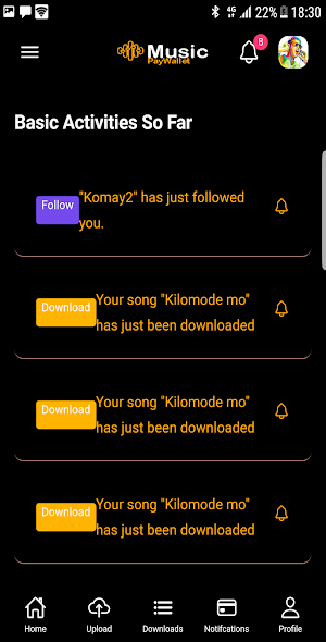 Music Pay Wallet Screenshot 1
