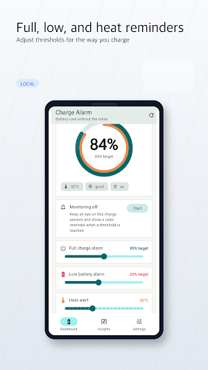 Battery Charge Alarm Screenshot 2