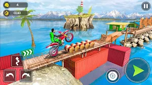 Moto X3m Bike Stunt Master 3D Screenshot 0