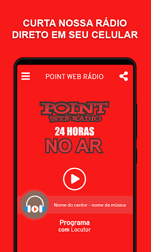 POINT WEB RÁDIO Screenshot 0