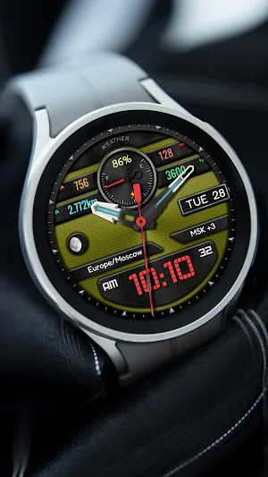 Hybrid JUST URX123 Watch face Screenshot 2