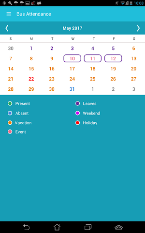 EmployeeApp TrackCompanyBus Screenshot 2
