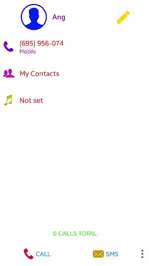 THEME i 9 WHITE COLOR EXDIALER Screenshot 3