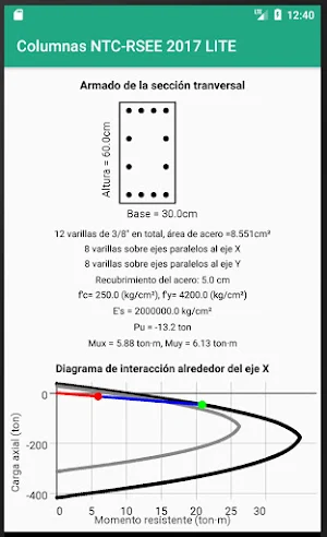 Diseño de columnas NTC - RSEE 2017 LITE Screenshot 3