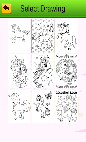 coloring pretty little horse Screenshot 3