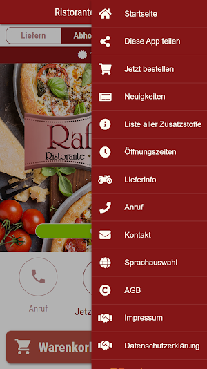 Ristorante Cafe Raffaello Screenshot 2