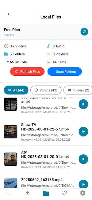 ekaplayer - smart ip-tv player Screenshot 1