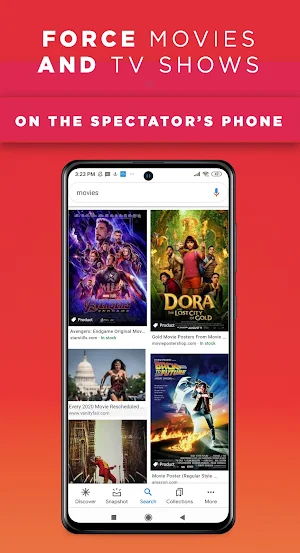 Anyweb 2 - Magic Tricks on the Spectator's phone Screenshot 3